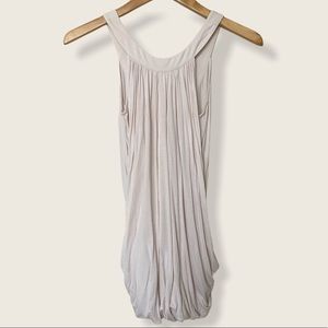 TED BAKER draped top with open back